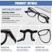 Duco TR90 Blue Light Blocking Glasses for Kids | Anti-Glare Gaming Glasses for Boys & Girls (Ages 5-10) - K028 Black - Buy Online on GoSupps.com