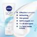NIVEA Soft All-Purpose Moisturizing Cream 75mL Light Non-Greasy Everyday Moisturizer & Hand Cream for Post-Sanitizer Use | Shop Internationally - Buy Online on GoSupps.com