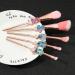 Interstellar Baby Makeup Brushes Set - 5Pcs Stitch Theme Brushes - Premium Synthetic Foundation & Eyeshadow Brush Set - Ideal Gift for Young Girls & Women - Pink - Buy Online on GoSupps.com