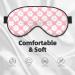 Camellia Pattern Unisex Adjustable Blackout Sleep Eye Mask - Perfect for Travel Yoga and Naps - Buy Online on GoSupps.com