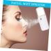 PLAFOPE 1pc Creative Nano Mist Sprayer Battery Operated Sprayer Mini Face Steamer Handheld Steamer White - Buy Online on GoSupps.com