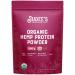 Judee's Organic Hemp Protein Powder 1.5 lb - All Natural Ground Hemp Seeds Powder - Great for Smoothies and Snacks - Non-GMO Gluten Free and Nut Free Organic Pemp Protein 1.5 Pound (Pack of 1)