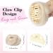 REECHO 2 PCS Mini Claw Clip in Messy & Cat Ears Hair Bun Extensions Wig Accessory Updo Hairpieces for Women Girls (Pack of 2-3.5" Wavy Light Blonde) Pack of 2 - 3.5" Wavy Light Blonde - Buy Online on GoSupps.com