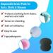50-PUREFRESHNESS Underarm Sweat Pads for Men & Women - Premium Sweat Shield for Hyperhidrosis - Disposable Sweat-Absorbing Antiperspirant Pads (50 Black) - Buy Online on GoSupps.com