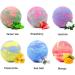 FAMoUsGoods 6 x Organic Essential Oil Bubble Bombs 6 Colours 6 Bath Fragrances Bubble Relieving Bath Bomb Effervescent Balls - Buy Online on GoSupps.com