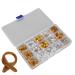 Hair Braid Rings Multi Purpose Fashionable Anti Oxidation Hair Dreadlocks Beads for Hair Decorations