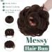 Sego Large Hair Part with Rubber Band - Medium Brown Hair Tie for Ponytails Buns & Braids | Lightweight Hair Extensions for Women (55g) - Buy Online on GoSupps.com