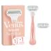 Gillette Venus Smooth Sensitive Women's Razor – 2 Blades, with 3 Curved Blades for a Smooth Shave