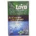  Mokate Mokate Loyd Pack of 5 pyramid tea bags blackberry and blueberry 40g - Buy Online on GoSupps.com