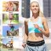Haissky PLASS Waterproof Running Belt for Cell Phones - Ultra-Thin Hip Bag for Jogging Fitness and Travel (Fits Phones Up to 6.9 ) - International Shipping - Buy Online on GoSupps.com