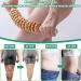 Vueinrg Wood Fascia Roller with Handle - 41cm Massage Tool for Back Legs Neck and Body - Effective Cellulite Treatment - Buy Online on GoSupps.com