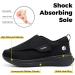FitVille Diabetic Shoes for Men - Extra Wide Slip-on Walking Shoes for Swollen Feet - Foot Pain Relief Neuropathy - Easy Top Wings V2 - Size 10.5 X-Wide Black - Buy Online on GoSupps.com