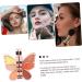 SKISUNO Yellow Eyeshadow 1pc Cosmetics Eyeshadow Eye Useful Blusher Beauty Makeup Plate Shadow Accessory Sequin Makeup Blush 1 count (Pack of 1) As Shown 3 - Buy Online on GoSupps.com
