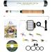 MAXIMUMCATCH Mini Tenkara Rods 285/360CM Telescopic Carbon Tenkara Rod 6:4/7:3Action 12FT Combo
