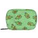 Green Avocado Travel Pill Organizer Case 7 Day Pill Box Holder Large Daily Medicine Organizer for Travel Family Business Vitamins Fish Oil Supplements