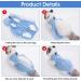 Shop Cobee Professional Cat Recovery Suit - Ideal for Abdominal Wounds & Skin Diseases | E-Collar Alternative for Cats & Dogs | Size M Blue - Buy Online on GoSupps.com