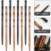 8 Pieces Wooden Hair Sticks Chinese Hair Pin Decorative Hair Stick For Ladies Bamboo Shape Hair Sticks for Buns for Women and Girls (2 Colours) - Buy Online on GoSupps.com