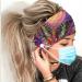 Olbye Boho Button Headbands - Wide Butterfly Stretch Hair Bands for Women & Girls | 4Pcs - Buy Online on GoSupps.com