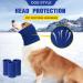 Calming Ear Protection for Dogs - Lzkheh Noisy Hooded Sweater Size M Blue - Noise Protection & Care - Buy Online on GoSupps.com