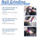 Mesee 2 Pieces Tapered Nail Drill Bit Set 3/32 Inch Shank Tungsten Steel Tapered Shape Nail Drill Bits Burrs Nails File Manicure Pedicure Tool Accessory for Gel Nail Cuticle Dead Skin Remover - Buy Online on GoSupps.com