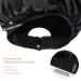 HAT HUT Satin Silk Bonnet for Curly Hair | Adjustable Sleep Cap for Women - BLACK - Buy Online on GoSupps.com
