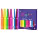 Color Eye Liner UV Fluorescent Rainbow Eye Liner 12 Colors Quick-Drying Waterproof | Neon Glow Supplies Highly Pigmented Graphic Liners for Long-lasting Wearing
