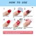 Gel Nail Polish Remover - Fast & Gentle Nail Gel Remover | No Foil or Clips Needed! (3 Pack) - Buy Online on GoSupps.com