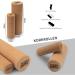 Boarderking Core Roll - 100mm x 33cm Fascia Massage Roller for Balance Boards | Indoor Fitness Accessories - Buy Online on GoSupps.com
