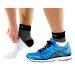 Plantar Fasciitis Compression Socks for Men & Women - Arch Support Ankle Sleeves - Black Medium (1 Pair - Buy Online on GoSupps.com