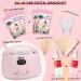 Ajoura Home Waxing Kit with Digital Warmer - 14oz Hard Wax Beads for Brazilian Bikini, Legs, Armpit, Face - Pre & After Wax Spray Included - Buy Online on GoSupps.com