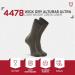 FoxRiver Men's Wick Dry Auras Ultra-Lightweight Liner Crew Socks - Large Olive - Buy Online on GoSupps.com