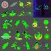 Ooopsiun Space Tattoos for Boys Glow in The Dark - 90 Luminous Styles  Space Birthday Party Decorations Favors for Kids Boys