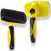 ShedTitan Self Cleaning Slicker Brush & Dematting Comb Kit - Ideal for Dogs, Goldendoodles, Poodles, Cats - Removes Mats & Tangles from Pet Fur - Buy Online on GoSupps.com
