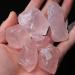 100g Pink Rose Quartz Natural Raw Rough Crystal Specimen Rock Stone Stone Mineral Specimen - Buy Online on GoSupps.com