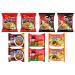 Samyang Korean Instant Noodle Soup Ramen (Hot Chicken Kimchi Sogokimyun Black Bean Yukgaejang SuTah) 5 Different Flavours Halal (Pack of 10) by CNMART