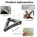 Elegant Gunmetal Triangle Metal Hair Clip for Women and Girls - Strong Hold for Daily Wear and Party - Fashionable and Versatile (Gunmetal) - Buy Online on GoSupps.com