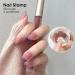 Silicone Nail Art Stamper Clear Jelly Kit - Stamping Tools for DIY French Tip Nails - Buy Online on GoSupps.com