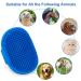 2 Pack Premium Dog Grooming Brush with Adjustable Handle - Ideal for Bathing, Massaging, and Hair Removal on Wet or Dry Hair - Suitable for Long and Short Haired Dogs and Cats - Buy Online on GoSupps.com