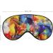 LynaRei Running Horse Sleep Mask Art Animal Painting Blindfold for Sleeping Elastic Blackout Eye Mask Cover for Full Night's Sleep Travel and Nap Style-1 - Buy Online on GoSupps.com