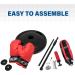 NSG Kids Punching Bag & Boxing Gloves Set - Freestanding & Height Adjustable - Junior Gloves & Hand Pump Included - Ages 3+ - Red/Black - Buy Online on GoSupps.com