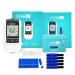 CURO-L7 Professional Grade Blood Cholesterol Testing with Home KIT - All-in-One Test Device, Test Strips 5ea, Lancets, and EziTube Rod Included