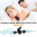 Silicone Ear Plugs for Sleeping - 6 Pairs, Noise Cancelling & Reusable - Ideal for Work, Study, Snoring, Shooting, Concerts - Black - Buy Online on GoSupps.com