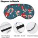 Christmas Sweets Sleep Mask for Men and Women | Adjustable Strap, Blocks Light for Night Travel and Nap | Eye Cover for Sleeping Blindfold - Buy Online on GoSupps.com