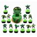 25pcs Children Cake Toppers Cupcake Toppers Cake Decorations Children Birthday Party Supplies Decorations (4)