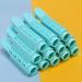 12 PCS Volumizing Hair Root Clips - Natural Fluffy Self Grip Curler for Women - Blue Hair Rollers for Easy Styling - Buy Online on GoSupps.com