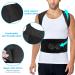 Buy HNCY Adjustable Posture Correction Back Holder for Women - Breathable Comfortable and Designed to Improve Sitting Posture - Prevention of Scoliosis - Black XXXL 3XL - Buy Online on GoSupps.com