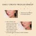 Freckle Pen Freckle Makeup Pen Waterproof Dot Spot Pen Tool Kit Long-Lasting Dotting Pen Light Brown and Dark Brown(01soft brown) - Buy Online on GoSupps.com