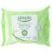 Simple Cleansing Facial Wipes (Packaging may vary) 25 Each