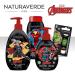 Naturaverde Kids Marvel Avengers Liquid Soap - Captain America | Organic Children s Soap with Marigold & Chamomile Extracts - 250ml - Buy Online on GoSupps.com