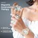 Lymphatic Drainage Ring Set - Pain Relief & Fatigue Reduction - Adjustable Therapy Rings for Men and Women - Buy Online on GoSupps.com